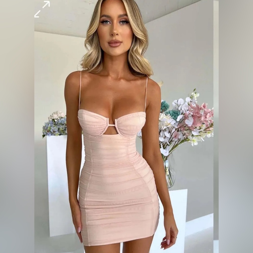 BabyBoo pink mini dress